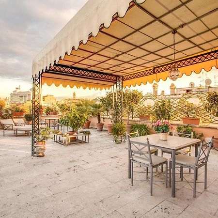 Exclusive Terrace Campo Di Fiori Pantheon Apartman Róma Kültér fotó